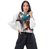 Women’s cropped windbreaker